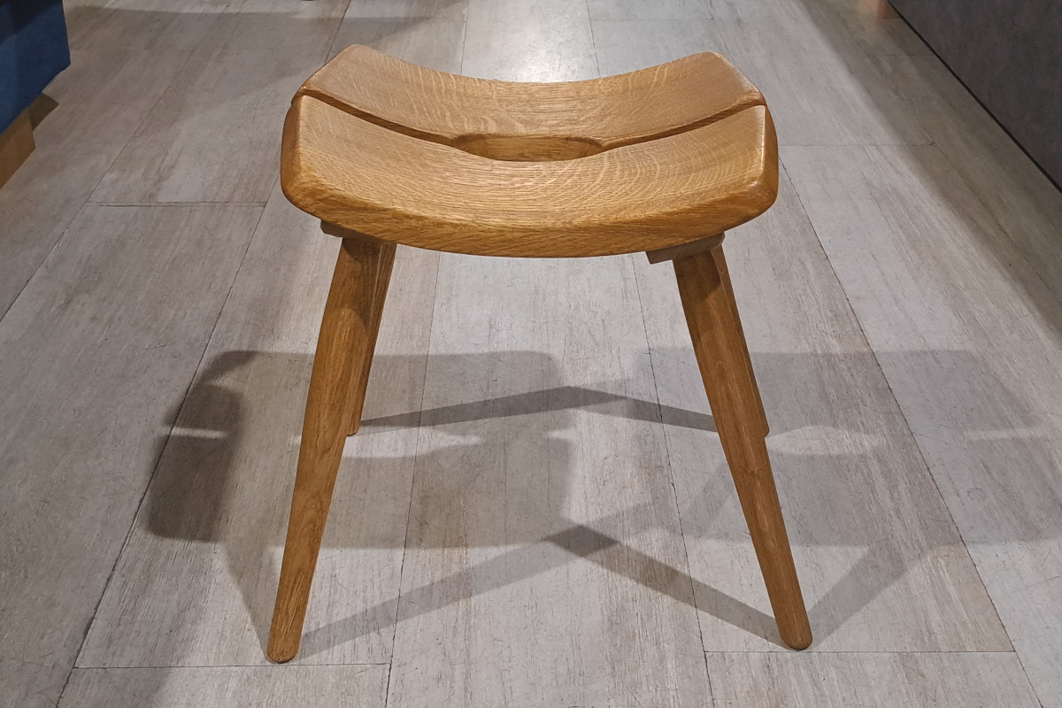 Taboret Dębowy